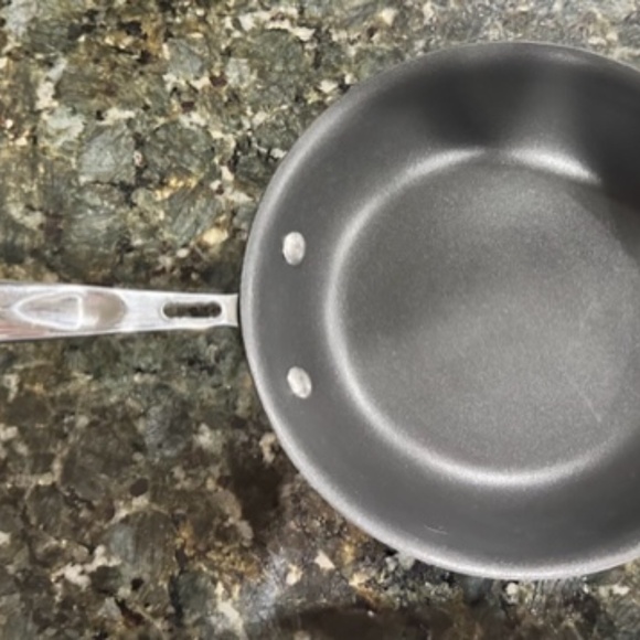 Emeril All-Clad 8 inch Frying Sauté Pan Skillet. Hard Anodized Nonstick Coating - Picture 2 of 4